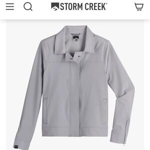 Storm Creek Women's Explorer Gray Lightweight Bomber Jacket - NEW